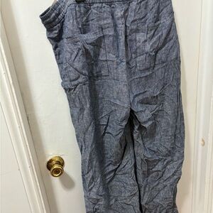 Blue pants plus size